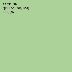 #ACD199 - Feijoa Color Image