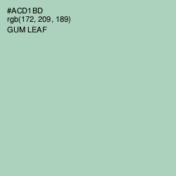 #ACD1BD - Gum Leaf Color Image