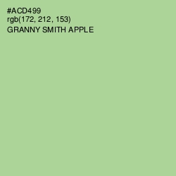 #ACD499 - Granny Smith Apple Color Image