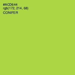 #ACD644 - Conifer Color Image
