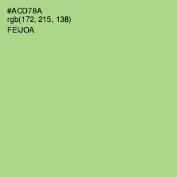 #ACD78A - Feijoa Color Image