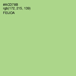 #ACD78B - Feijoa Color Image