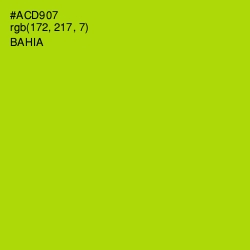 #ACD907 - Bahia Color Image