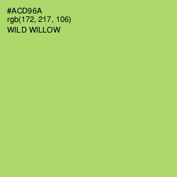 #ACD96A - Wild Willow Color Image