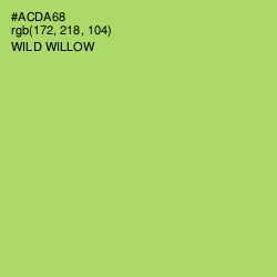 #ACDA68 - Wild Willow Color Image