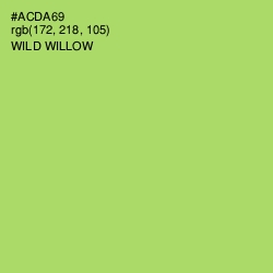 #ACDA69 - Wild Willow Color Image