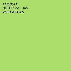 #ACDC6A - Wild Willow Color Image