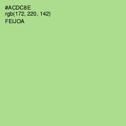 #ACDC8E - Feijoa Color Image