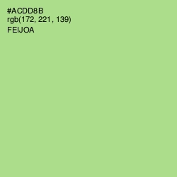 #ACDD8B - Feijoa Color Image