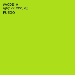 #ACDE1A - Fuego Color Image