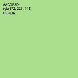 #ACDF8D - Feijoa Color Image