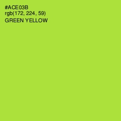 #ACE03B - Green Yellow Color Image