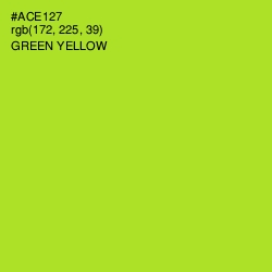 #ACE127 - Green Yellow Color Image
