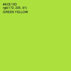 #ACE13D - Green Yellow Color Image