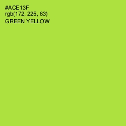 #ACE13F - Green Yellow Color Image