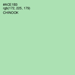 #ACE1B3 - Chinook Color Image