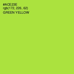 #ACE23E - Green Yellow Color Image