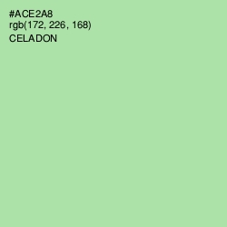 #ACE2A8 - Celadon Color Image