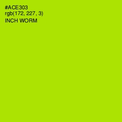 #ACE303 - Inch Worm Color Image
