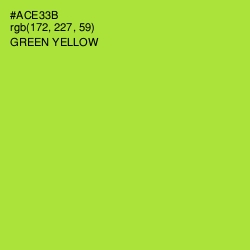 #ACE33B - Green Yellow Color Image