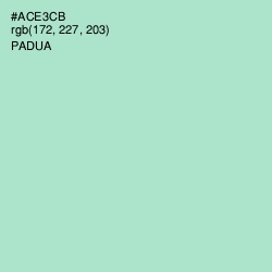 #ACE3CB - Padua Color Image