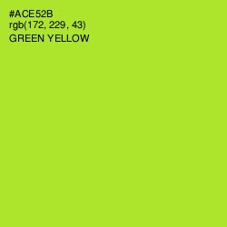 #ACE52B - Green Yellow Color Image