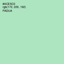#ACE5C0 - Padua Color Image