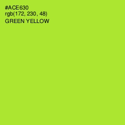 #ACE630 - Green Yellow Color Image