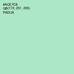 #ACE7C8 - Padua Color Image