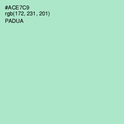 #ACE7C9 - Padua Color Image