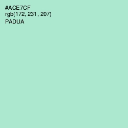 #ACE7CF - Padua Color Image
