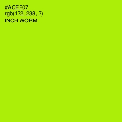 #ACEE07 - Inch Worm Color Image