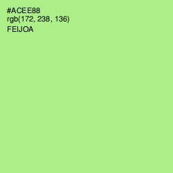 #ACEE88 - Feijoa Color Image