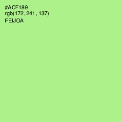 #ACF189 - Feijoa Color Image