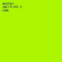 #ACF501 - Lime Color Image