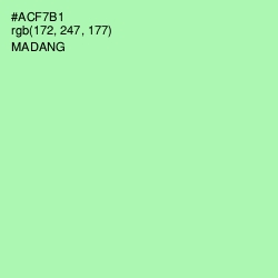 #ACF7B1 - Madang Color Image