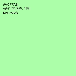 #ACFFA8 - Madang Color Image