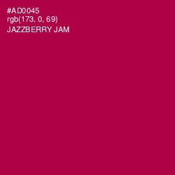 #AD0045 - Jazzberry Jam Color Image