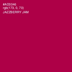 #AD0046 - Jazzberry Jam Color Image