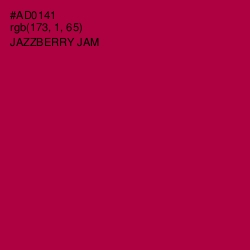 #AD0141 - Jazzberry Jam Color Image