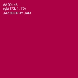 #AD0146 - Jazzberry Jam Color Image