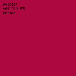 #AD083F - Shiraz Color Image