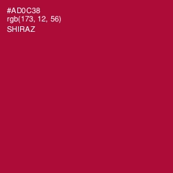 #AD0C38 - Shiraz Color Image