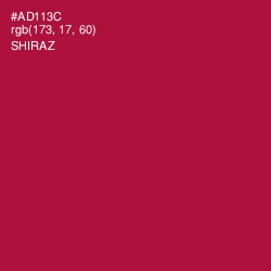#AD113C - Shiraz Color Image