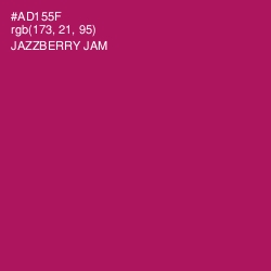 #AD155F - Jazzberry Jam Color Image