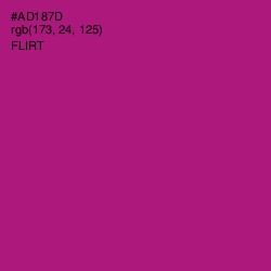 #AD187D - Flirt Color Image