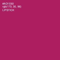 #AD1E60 - Lipstick Color Image