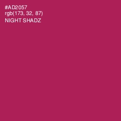 #AD2057 - Night Shadz Color Image