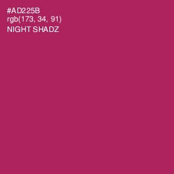 #AD225B - Night Shadz Color Image