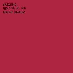 #AD2540 - Night Shadz Color Image